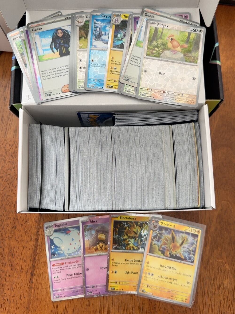 Pokemon TCG 500+ Holo Reverse Holo Card Bulk Lot English Japanese Foil Collect